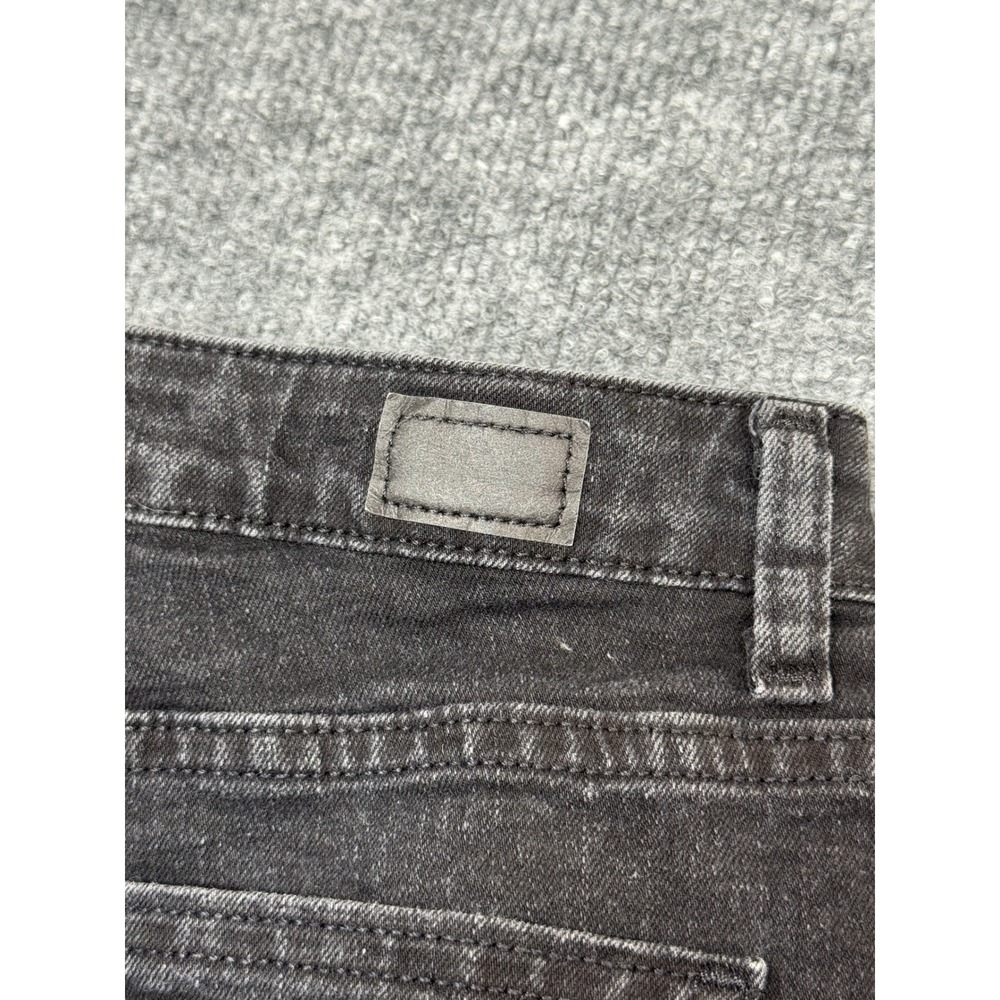 Lee Instantly Slims High Rise‎ Relaxed Straight Leg Jeans Black Womens 4 Medium - Picture 9 of 12